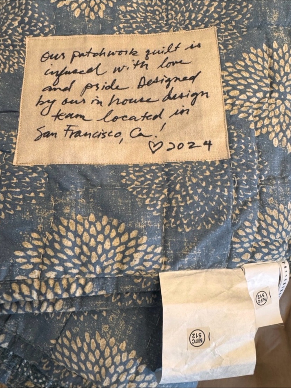 Pottery Barn Americana Quilt & Shams NEW! - Picture 15 of 16